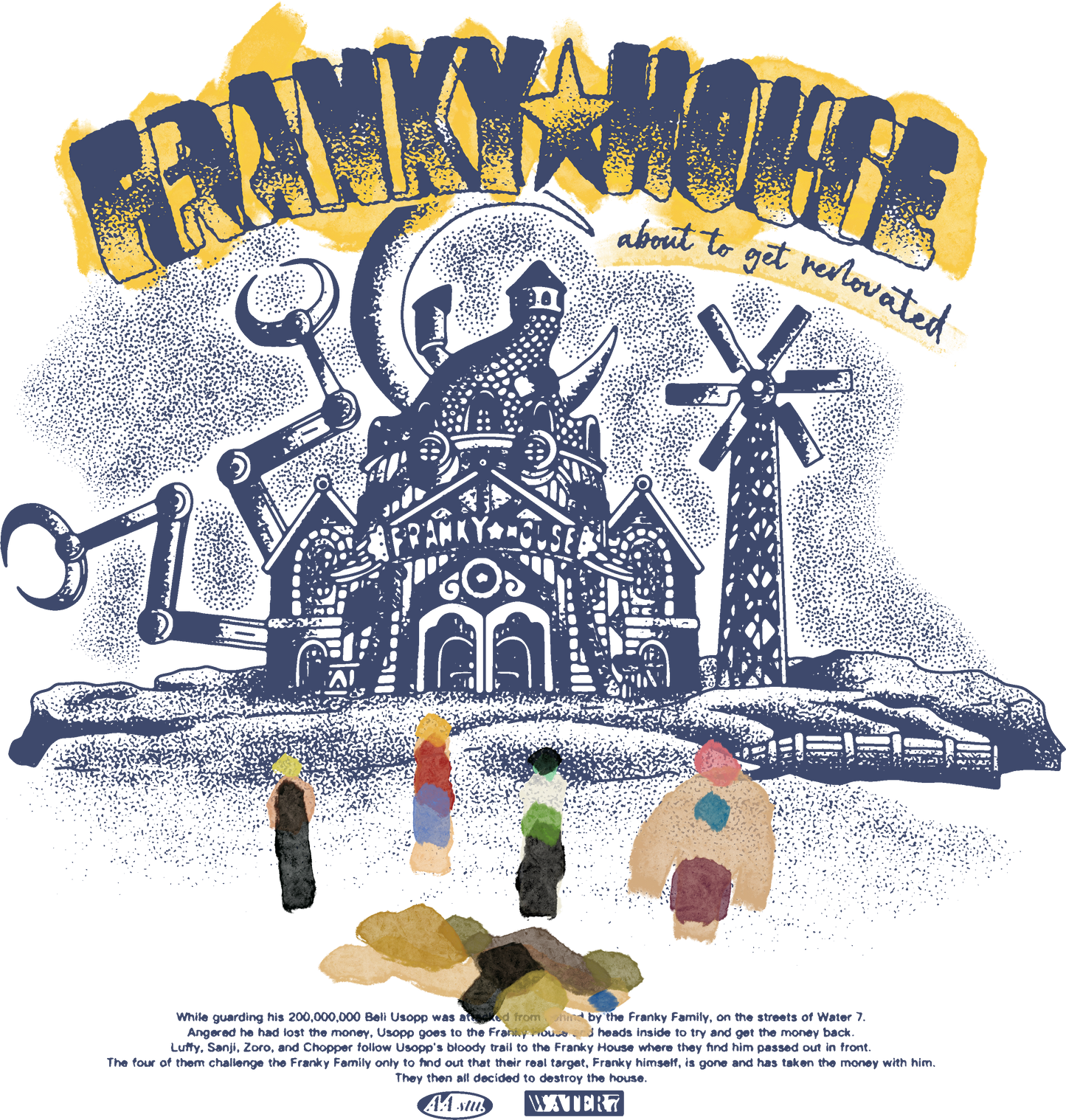 FRANKY HOUSE - OVERSIZED T SHIRT