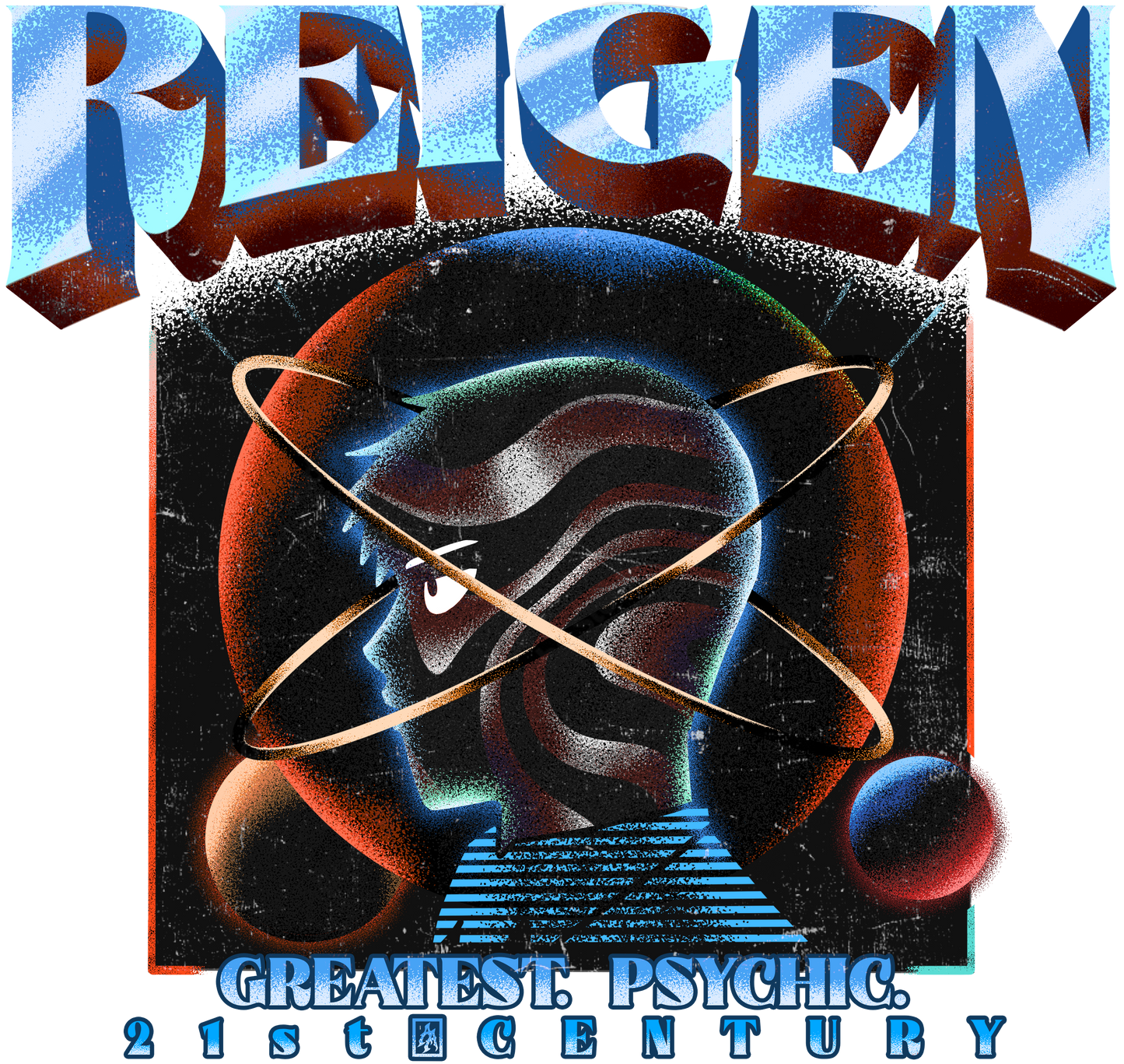 GREATEST PSYCHIC (Backprint) - OVERSIZED HOODIE