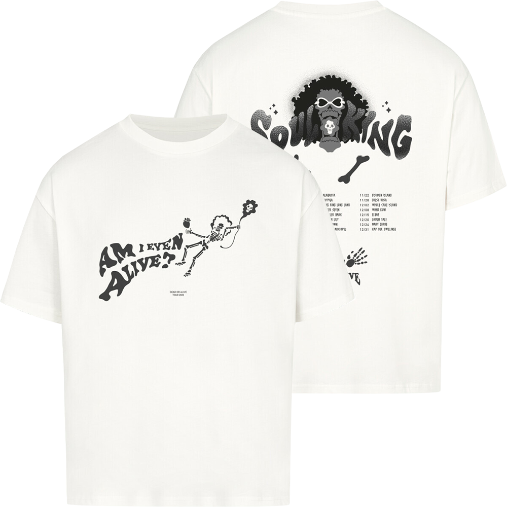 AM I EVEN ALIVE - OVERSIZED T SHIRT