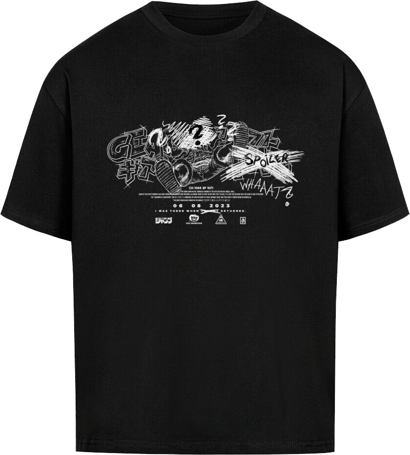 G5 ANTI SPOILER - OVERSIZED T SHIRT