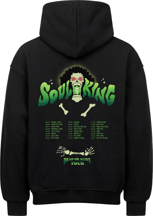 DEAD OR ALIVE (Backprint) - OVERSIZED HOODIE