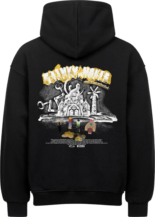 FRANKY HOUSE (Backprint) - OVERSIZED HOODIE