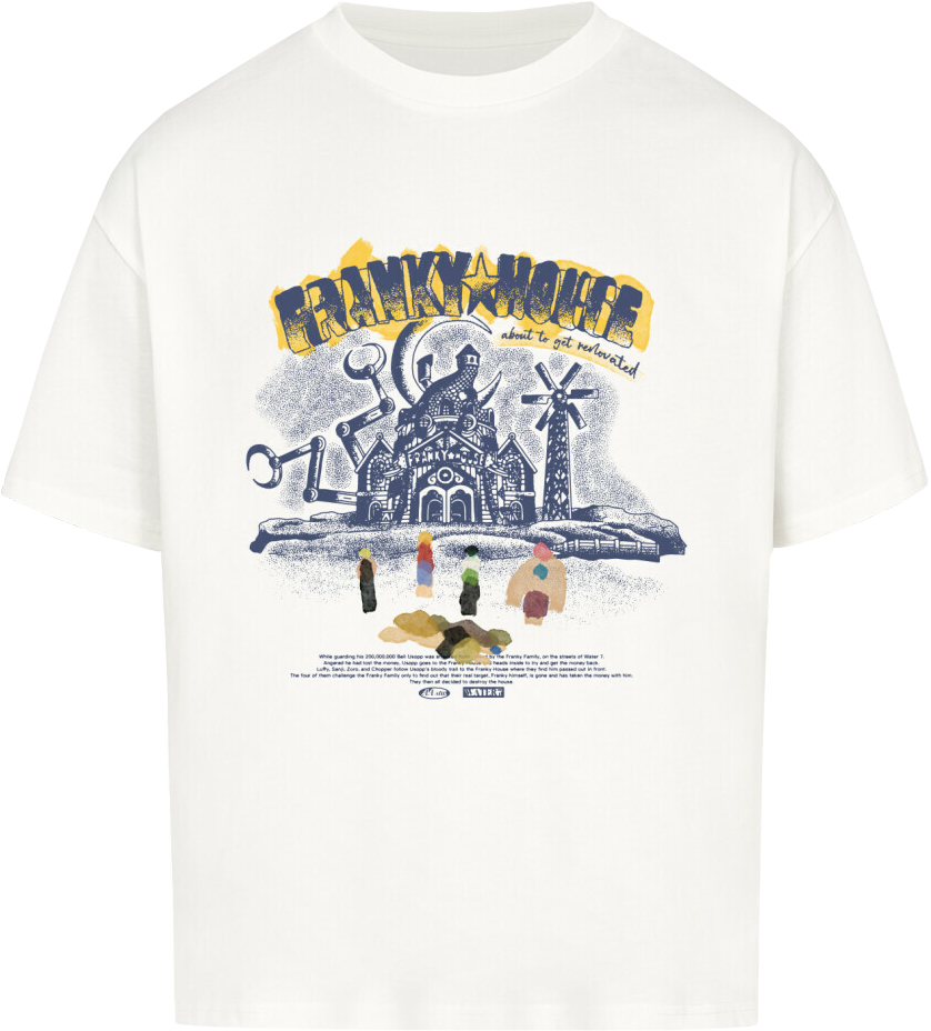 FRANKY HOUSE - OVERSIZED T SHIRT