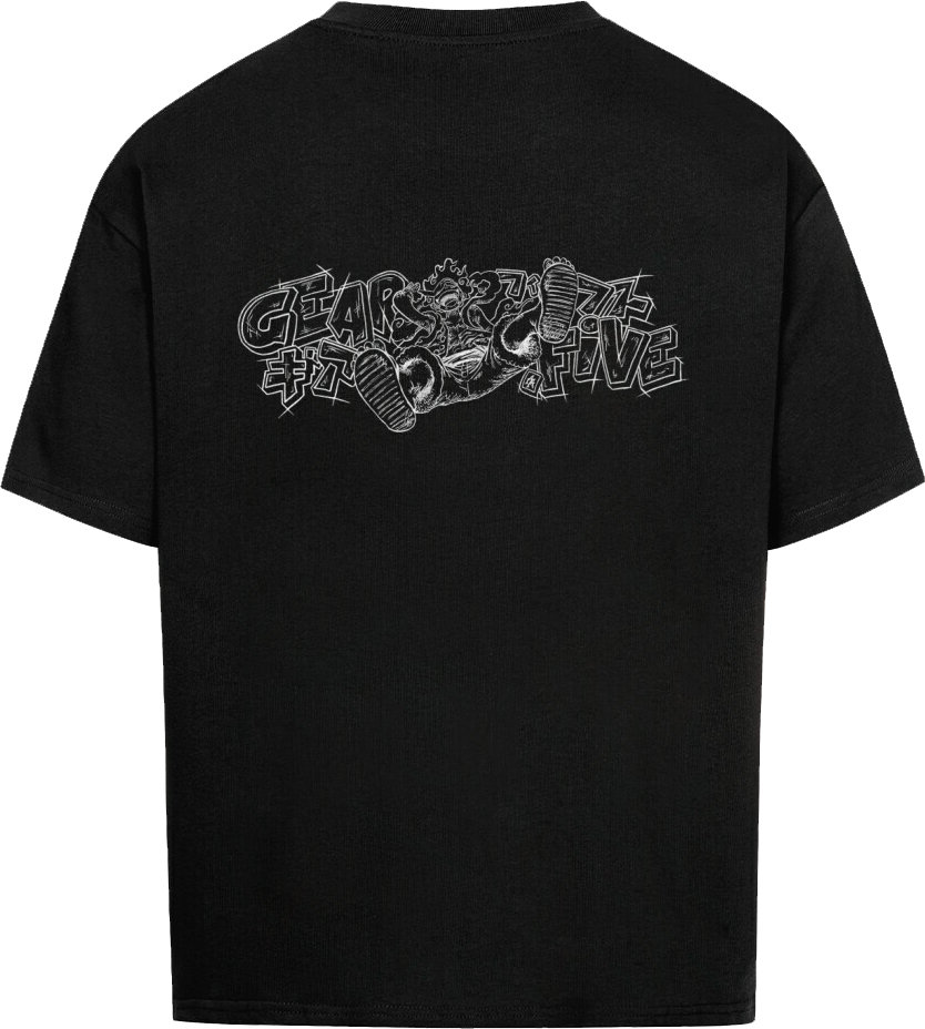 GEAR 5 (Backrpint) - OVERSIZED T SHIRT