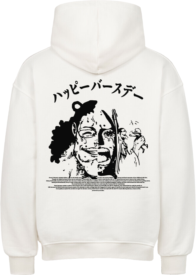 HAPPY BIRTHDAY (Backprint) - OVERSIZED HOODIE