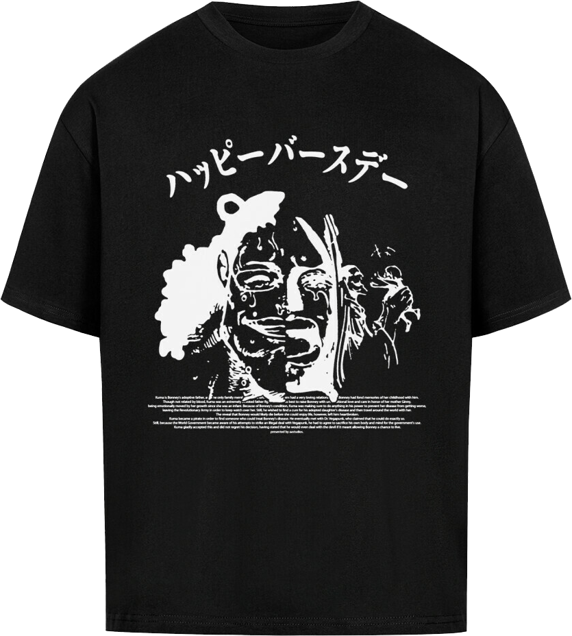 HAPPY BIRTHDAY - OVERSIZED T SHIRT
