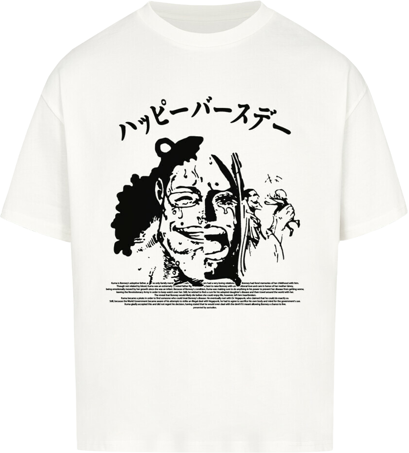 HAPPY BIRTHDAY - OVERSIZED T SHIRT