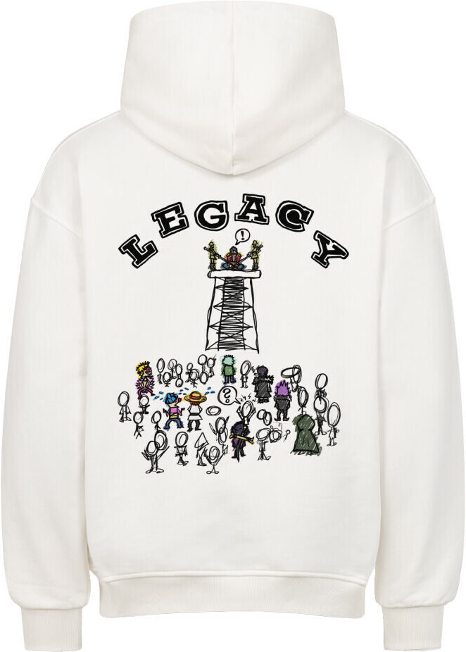 LEGACY (Backprint) - OVERSIZED HOODIE