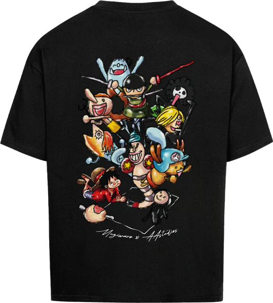 MUGIWARA (Backprint) - OVERSIZED T SHIRT