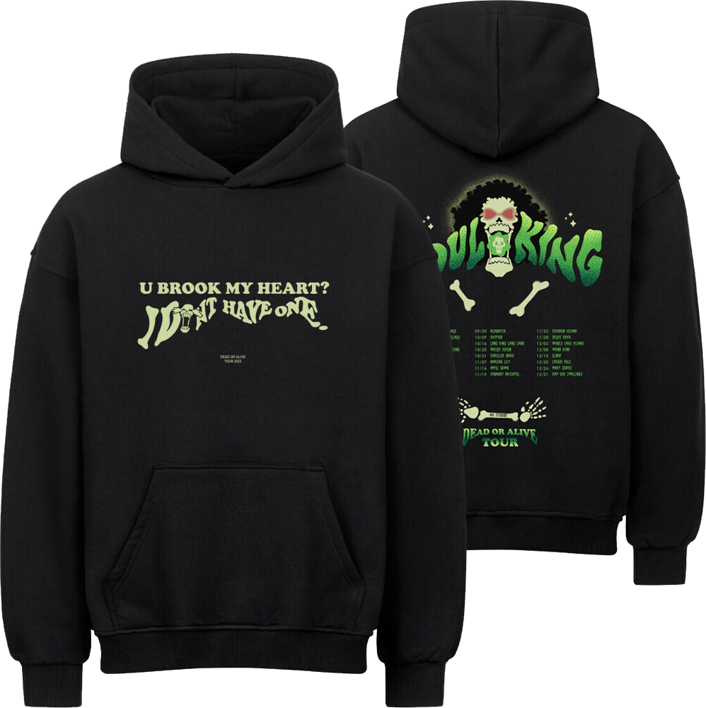 U BROOK MY HEART - OVERSIZED HOODIE