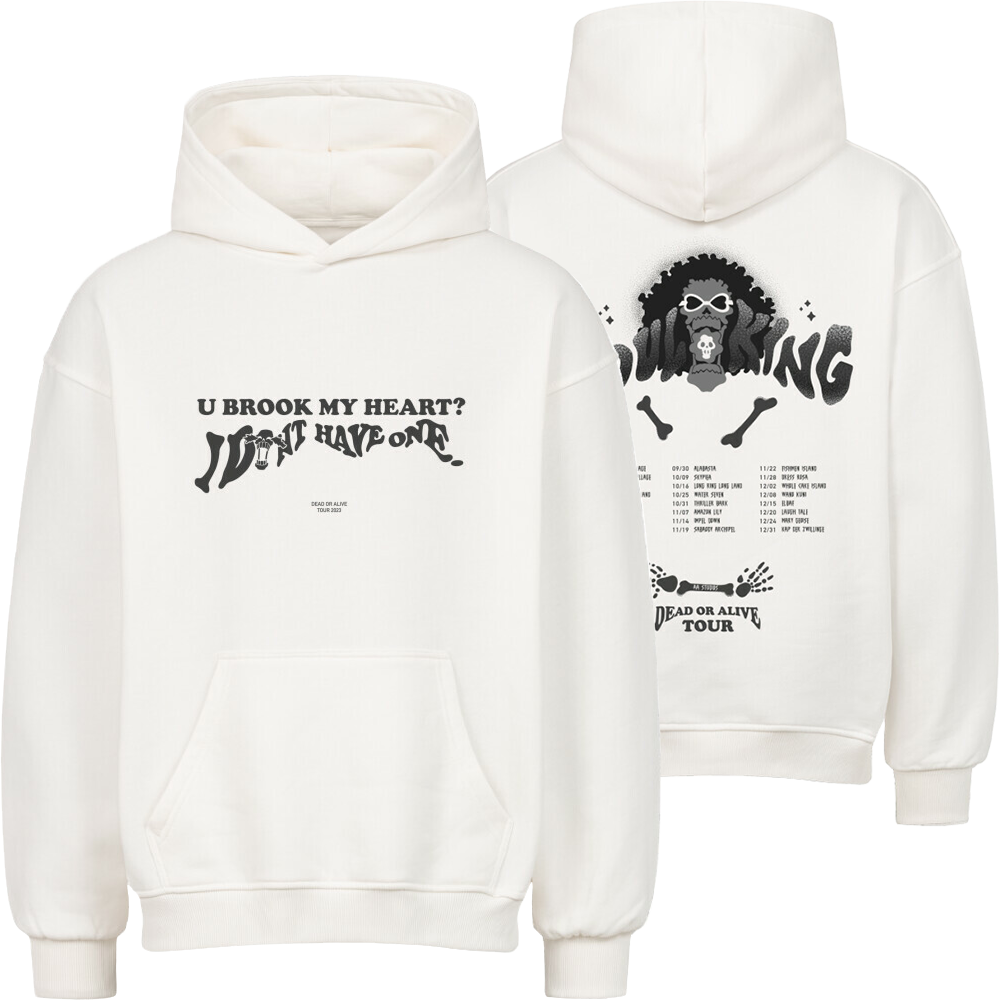 U BROOK MY HEART - OVERSIZED HOODIE