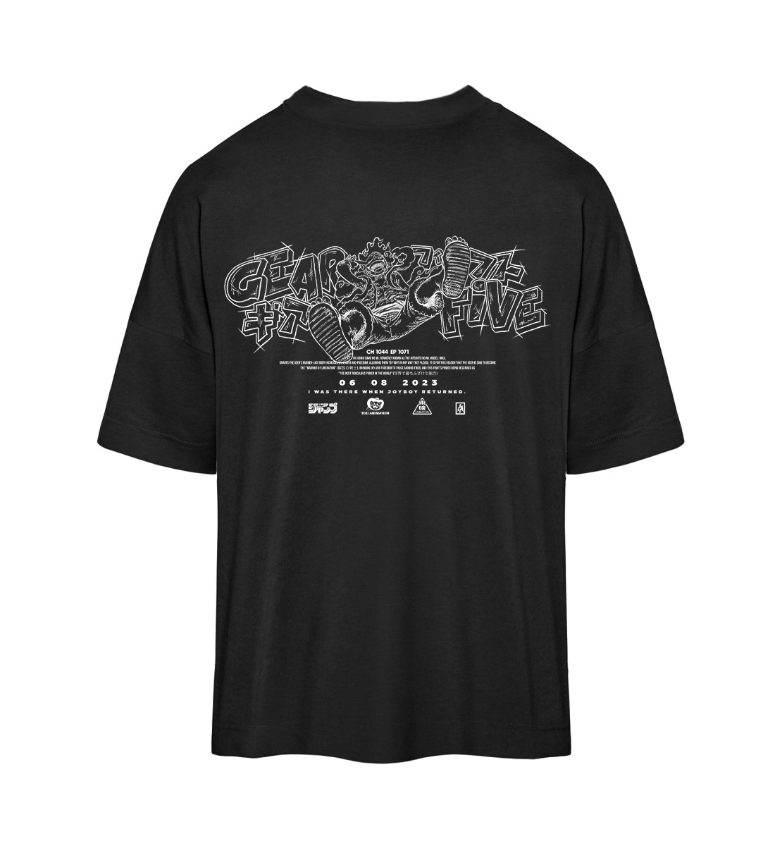 GEAR 5 V2 (BACKPRINT) - OVERSIZED T SHIRT