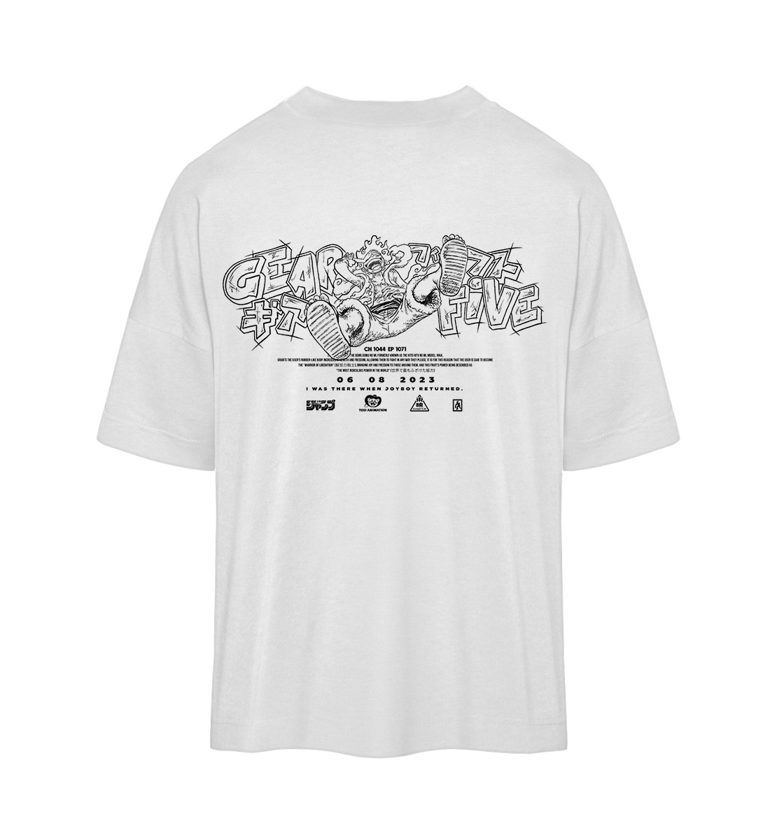 GEAR 5 V2 (BACKPRINT) - OVERSIZED T SHIRT