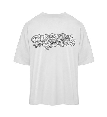 GEAR 5 (BACKPRINT) - OVERSIZED T SHIRT