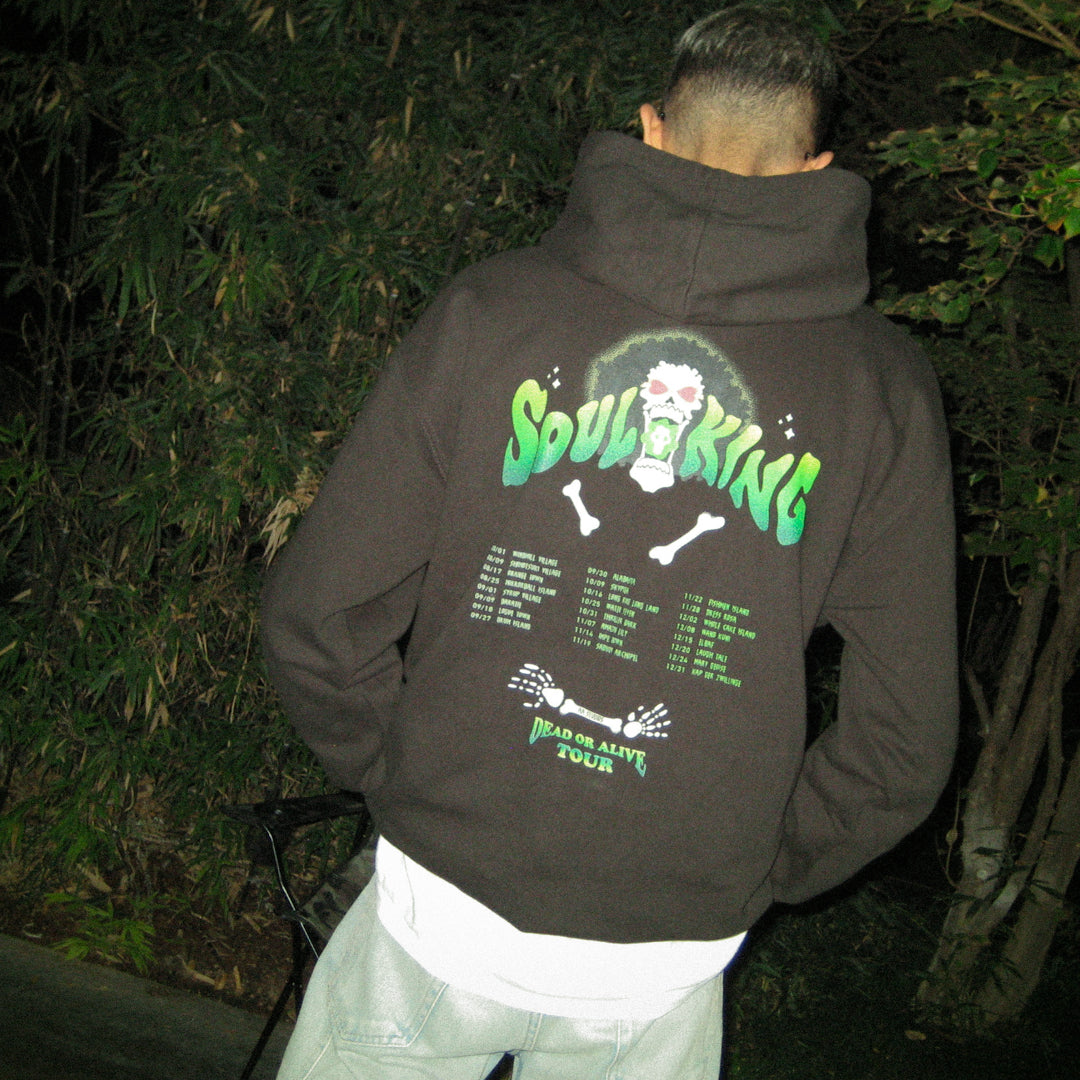 DEAD OR ALIVE TOUR - HOODIE (ONLY BACKPRINT)