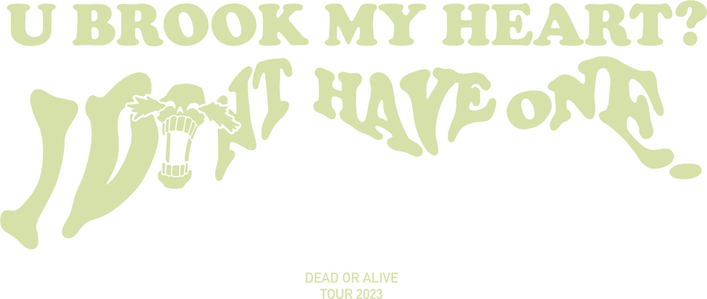 AM I EVEN ALIVE (Front only) - HOODIE