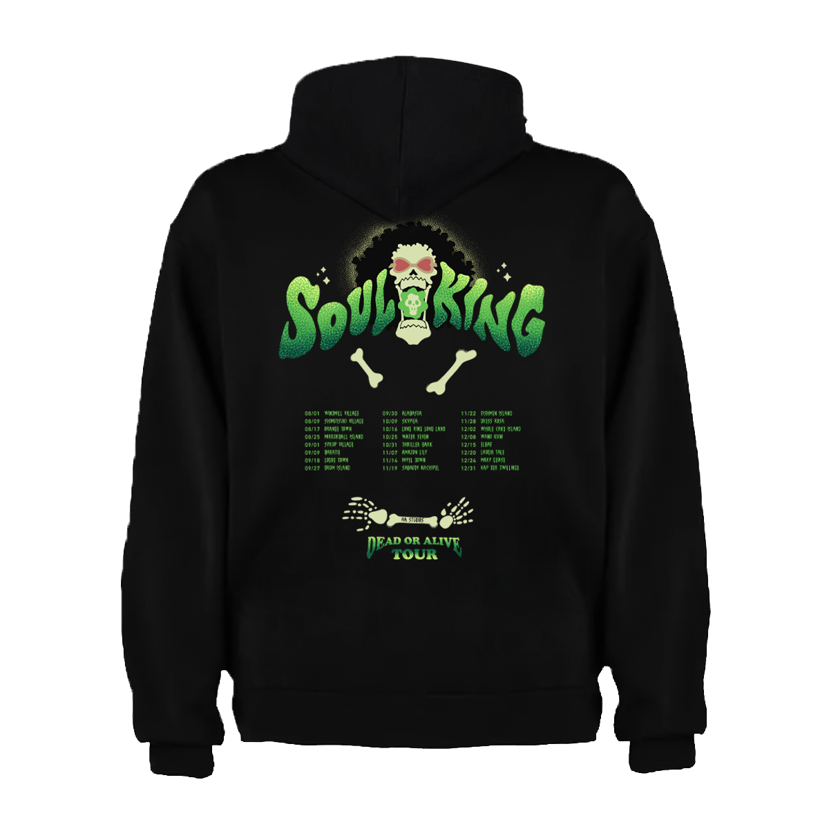 DEAD OR ALIVE TOUR - HOODIE (ONLY BACKPRINT)