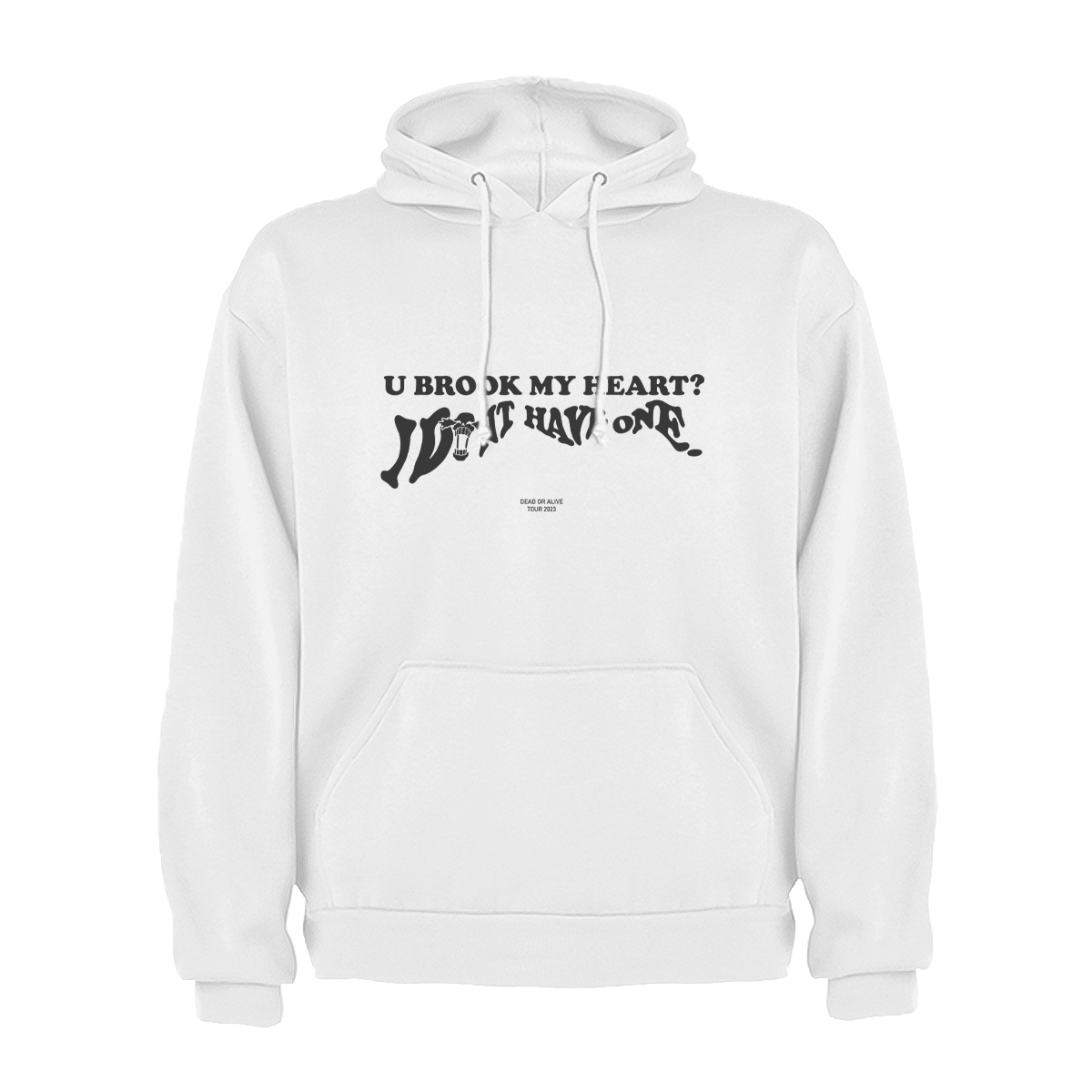 U BROOK MY HEART (Front only) - HOODIE